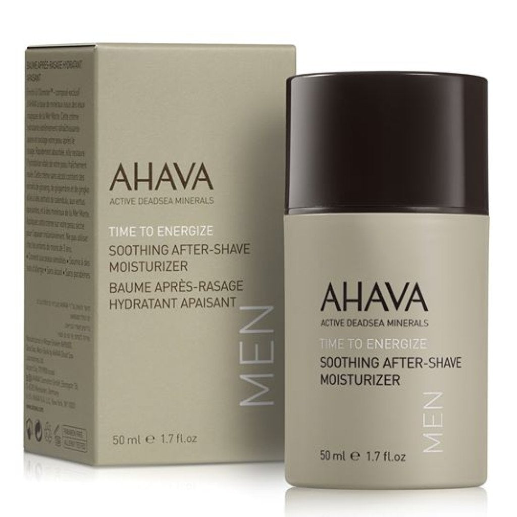 Soothing after-shave moisturizer